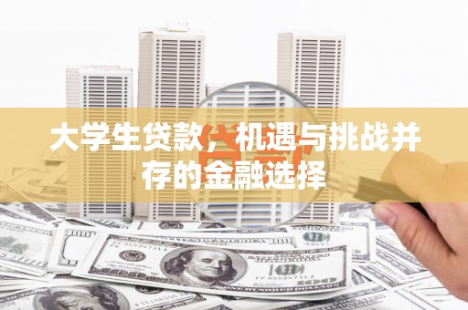 三亚大学生贷款，机遇与挑战并存的金融选择