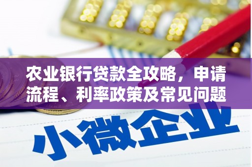 三亚农业银行贷款全攻略，申请流程、利率政策及常见问题解析
