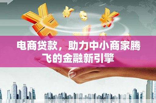 三亚电商贷款，助力中小商家腾飞的金融新引擎