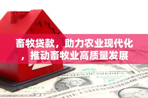 三亚畜牧贷款，助力农业现代化，推动畜牧业高质量发展