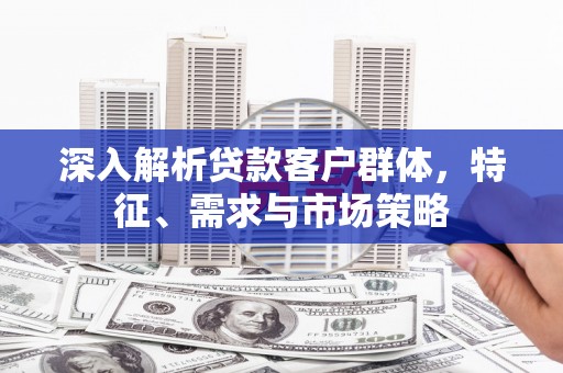 三亚深入解析贷款客户群体，特征、需求与市场策略