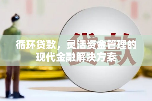 三亚循环贷款，灵活资金管理的现代金融解决方案
