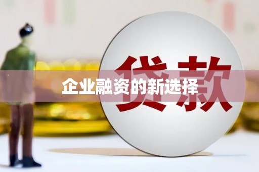 三亚企业融资的新选择