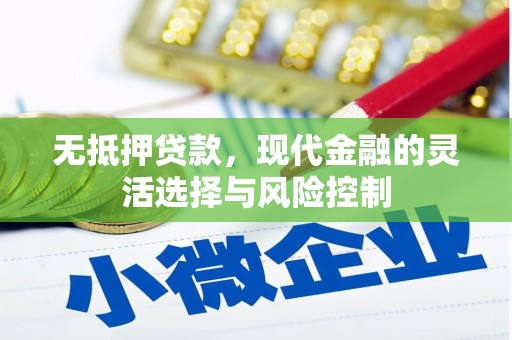 三亚无抵押贷款，现代金融的灵活选择与风险控制