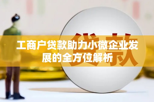 三亚工商户贷款助力小微企业发展的全方位解析