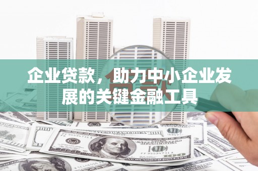 三亚企业贷款，助力中小企业发展的关键金融工具