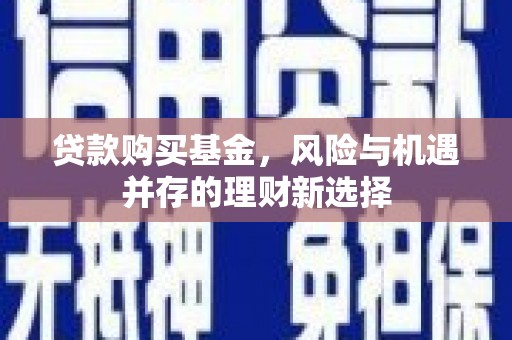 三亚贷款购买基金，风险与机遇并存的理财新选择