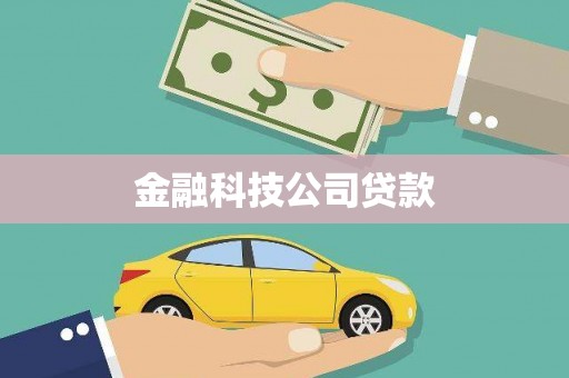 三亚金融科技公司贷款