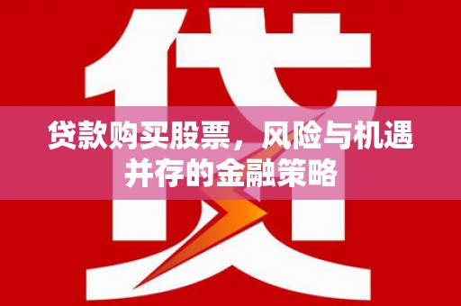 三亚贷款购买股票，风险与机遇并存的金融策略