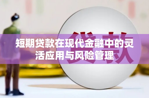 三亚短期贷款在现代金融中的灵活应用与风险管理