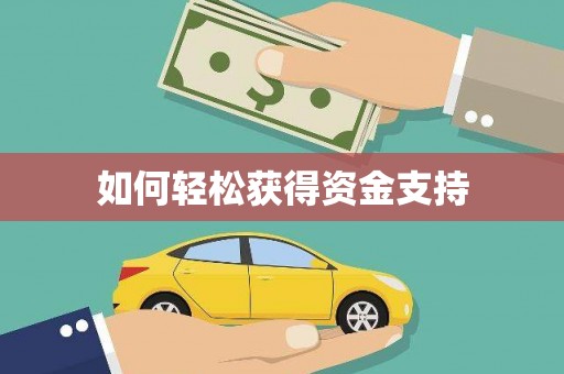 三亚如何轻松获得资金支持