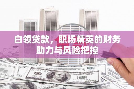 三亚白领贷款，职场精英的财务助力与风险把控