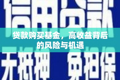 三亚贷款购买基金，高收益背后的风险与机遇